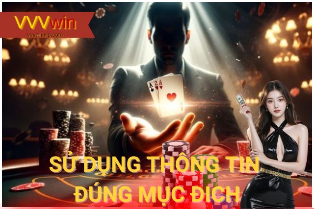 VVVwin cam kết sử dụng thông tin cá nhân đúng mục đích